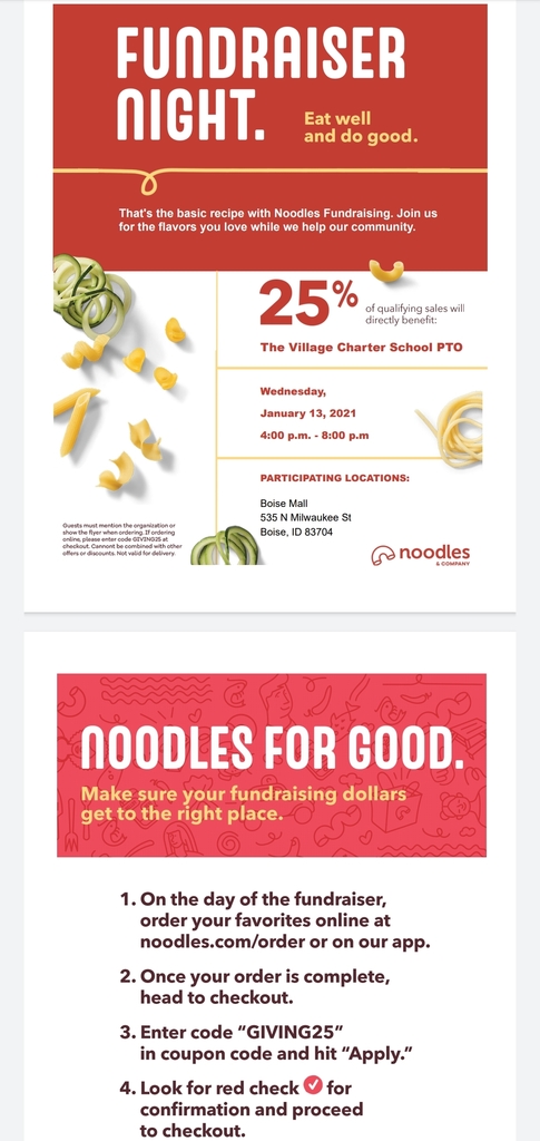Noodles and Co. Flyer